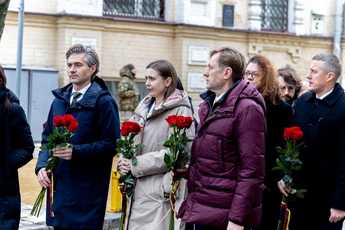 Kyjive viešinti Šakalienė: taika be jėgos – neįmanoma