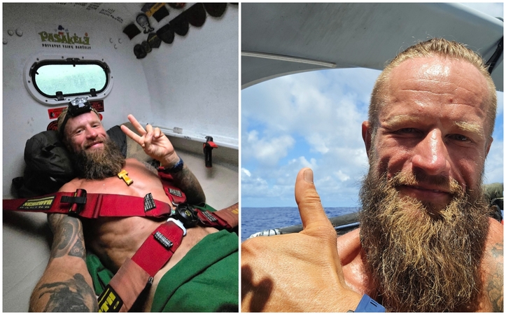 Pranešama, kad Aurimas Mockus pateko į pavojų: gelbėti išplaukė kariuomenės laivas