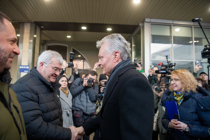 Nausėda ir Šakalienė – Kyjive: pabrėžia tęstinę Lietuvos paramą ir Rusijos sustabdymą