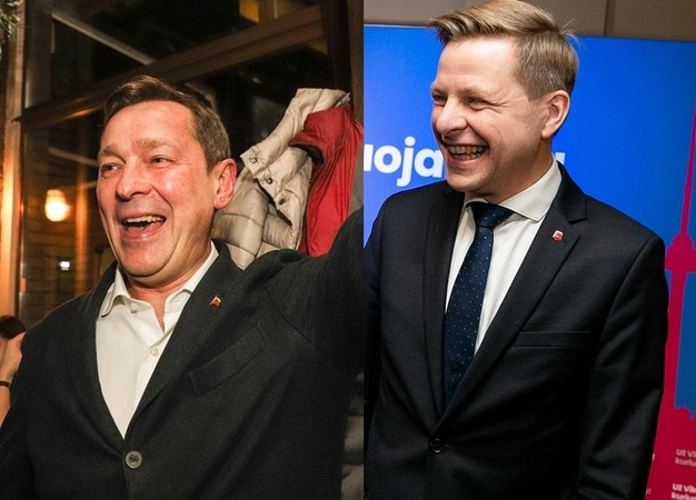 Artūras Zuokas(kairėje) ir Remigijus Šimašius