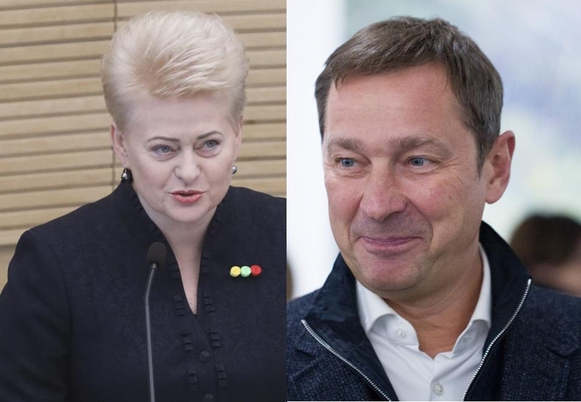 Dalia Grybauskaitė ir Artūras Zuokas