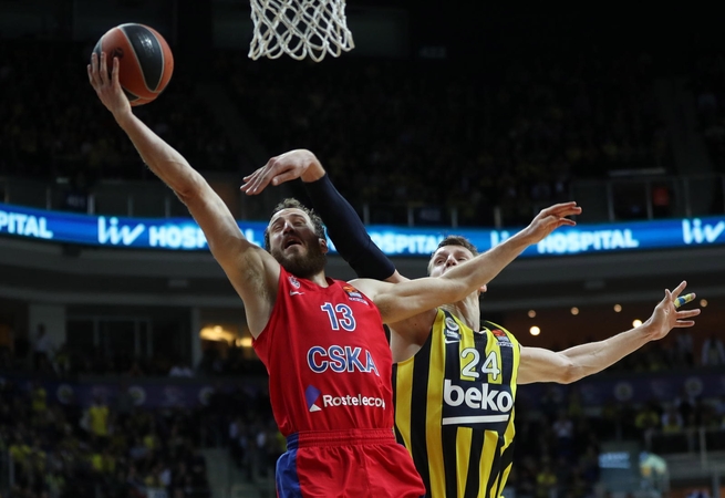 Eurolygos lyderių akistatoje – „Fenerbahce“ pergalė