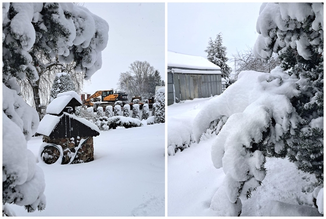 Kai kur Lietuvoje – sniego pusnys ir prastos eismo sąlygos: ar ilgai tai truks?