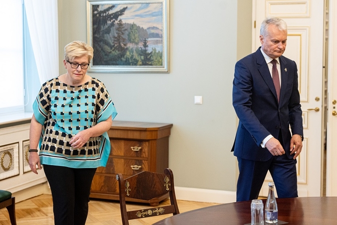 Ingrida Šimonytė ir Gitanas Nausėda