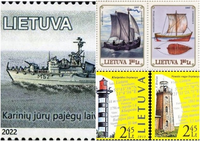 Pašto ženkluose – ir jūrinės istorijos