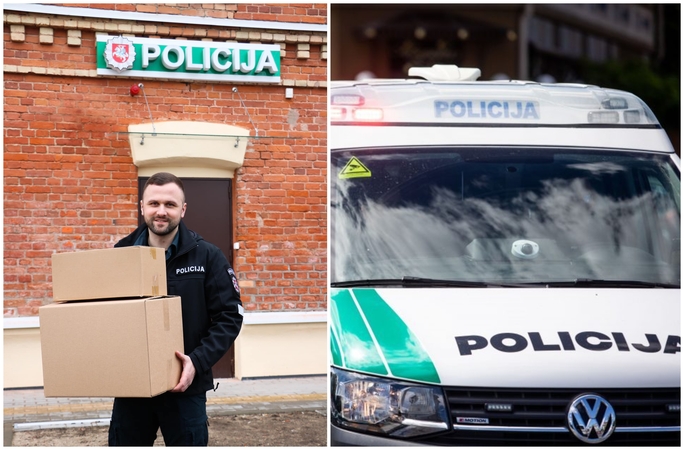 Kauno policija: prasideda kraustynės