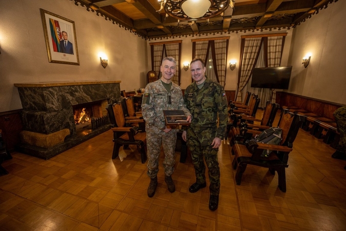 Lietuvos ir Čekijos kariuomenių vadai sutarė dėl tolesnio bendradarbiavimo