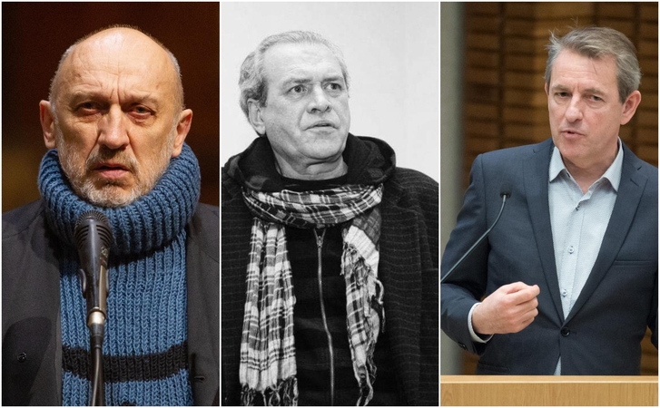Valentinas Masalskis (kairėje), Remigijus Sabulis, Arūnas Sakalauskas