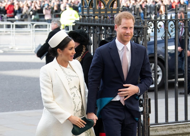 Princas Harry su žmona Meghan