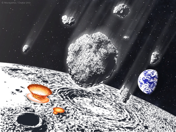Mokslininkai: prieš 800 mln. metų Žemę ir Mėnulį bombardavo galingas meteoritų lietus