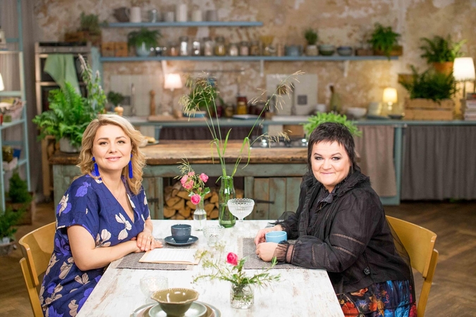 Beata Nicholson (kairėje) ir Dalia Ibelhauptaitė