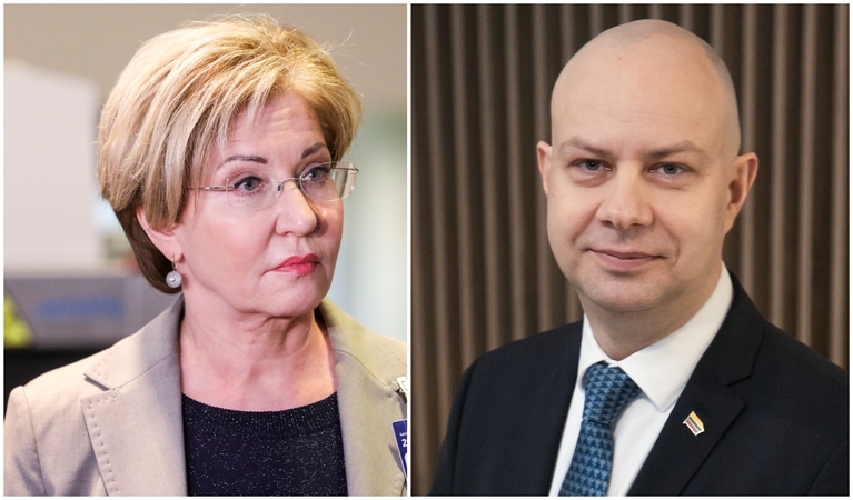 Rolanda Lingienė ir Aurelijus Veryga