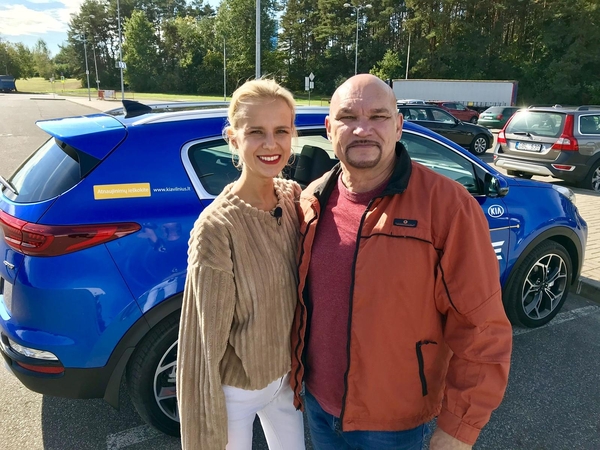 Evita Kamarauskaitė-Jonauskė ir Arvydas Vilčinskas