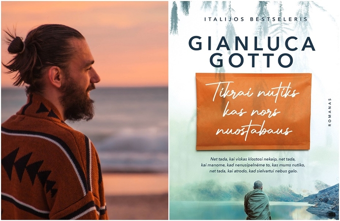 Rašytojo ir keliautojo G. Gotto romanas „Tikrai nutiks kas nors nuostabaus“ kviečia pamilti gyvenimą