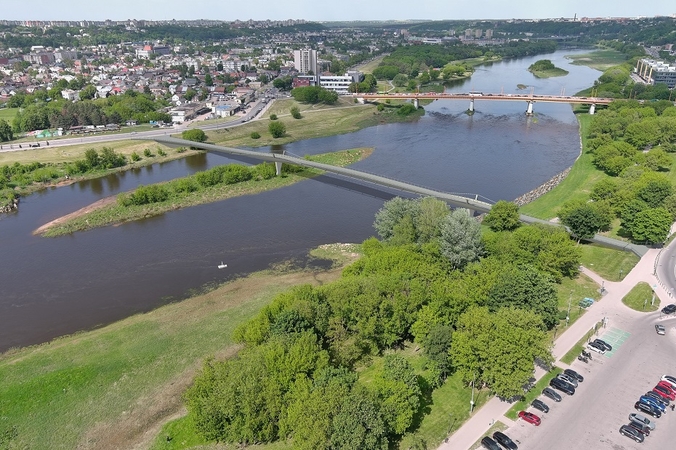Tiltų metai Kaune: per Nerį statys naują jungtį dviratininkams ir pėstiesiems