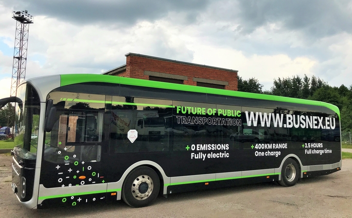 Klaipėdoje – dar vienas elektrinis autobusas