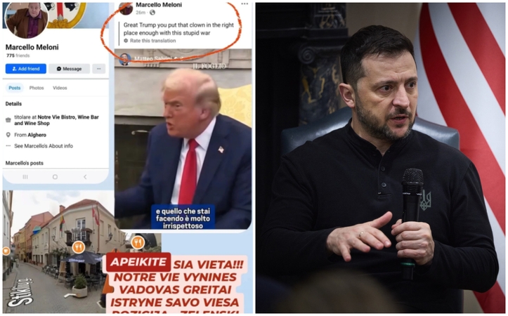 Skandalingo įrašo apie Zelenskį autorius: aš – ne fašistas