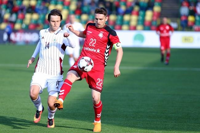 Lietuvos rinktinės futbolininkai: žaidėme gerai, bet neišnaudojome progų