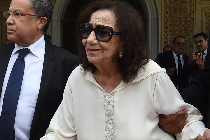 Mirė Tuniso lyderio B. C. Essebsi našlė