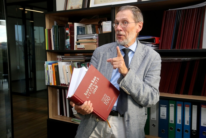 Profesorius L. Mažylis apie naują Lietuvos žinyną: tėvynę kuria žmonės