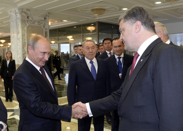 P. Porošenka: V. Putinas – vienintelis mano oponentas