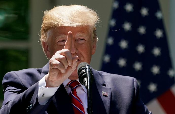 D. Trumpas pradeda 2020 metų rinkimų kampaniją