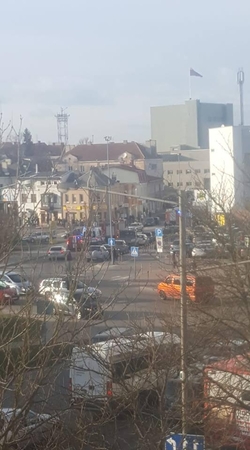 Dėl gaisro „Iki“ parduotuvėje buvo evakuoti žmonės