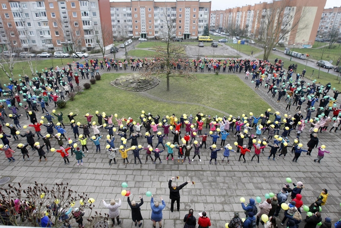 Mažieji klaipėdiečiai šventė laisvę