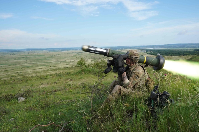 Kova prieš Rusijos separatistus: Ukraina perka 150 prieštankinių raketų 