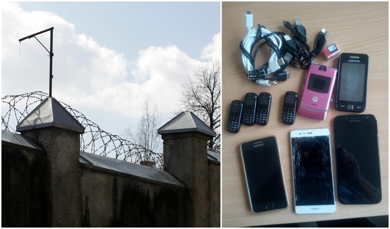 Kratos tęsiasi: Kybartų pataisos namuose rasta beveik 40 mobilių telefonų