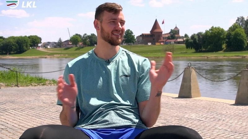 Į Kauną grįžęs D. Motiejūnas: „Žalgiris“ – mano komanda