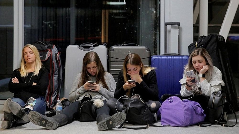 Oro uoste įstrigusiems keleiviams dažniausiai priklauso kompensacija