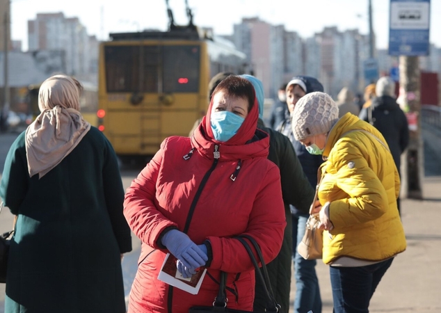 Ukrainoje – rekordinis naujų COVID-19 atvejų skaičius, 51 žmogus mirė