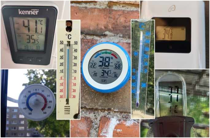 Lietuvoje užfiksuotas birželio temperatūros rekordas