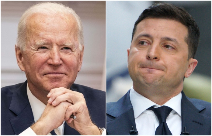 Ukrainos lyderis prašys J. Bideno paramos konfrontacijoje su Rusija