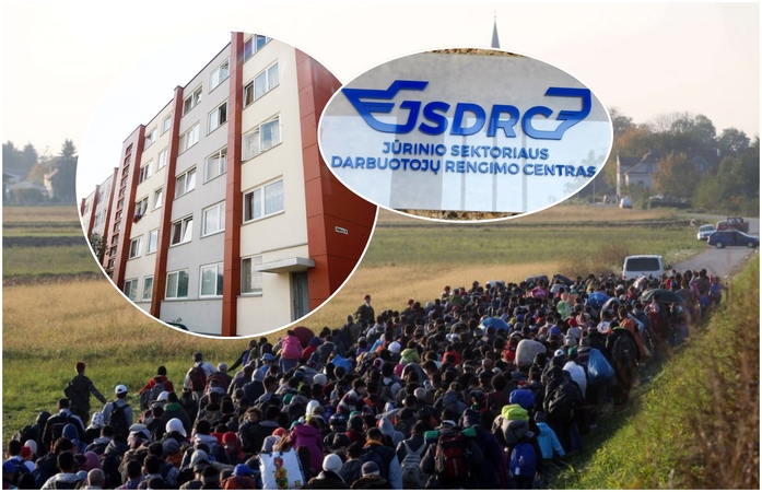 Provokacija: uostamiestyje imta kviesti protestuoti dėl nelegalių migrantų