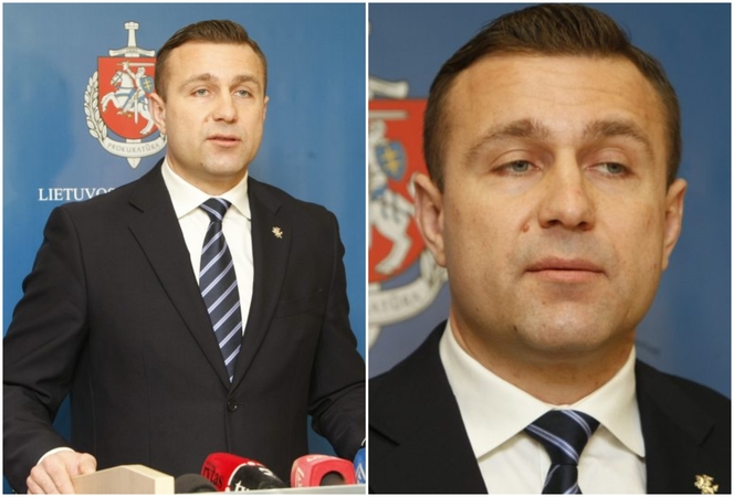 Po įtarimų dėl smurto prieš sutuoktinę iš prokuroro pareigų atleistas S. Galminas