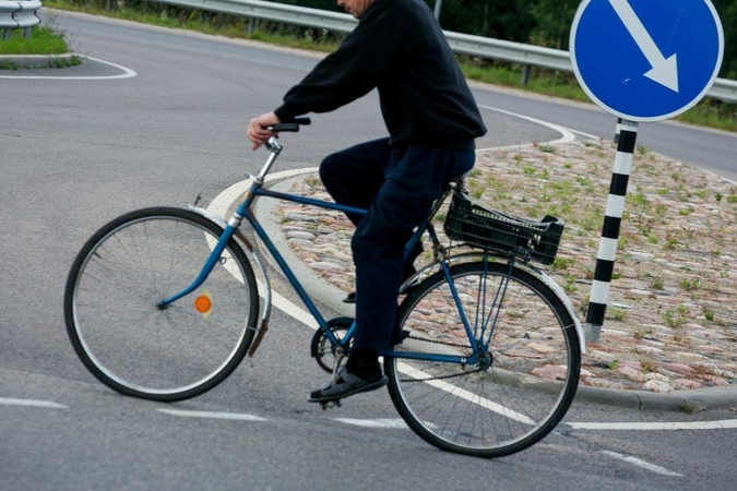 Palangoje dviratininkas sužalojo penkiametį berniuką