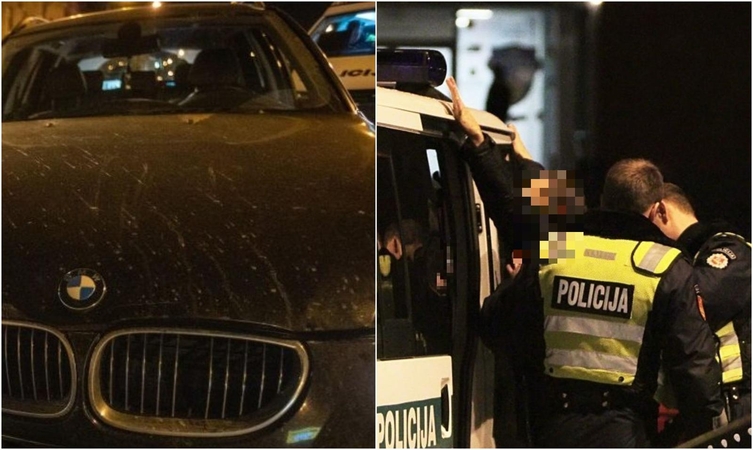 Klaipėdoje girti vairuotojai partrenkė senolę ir išvertė tvorą