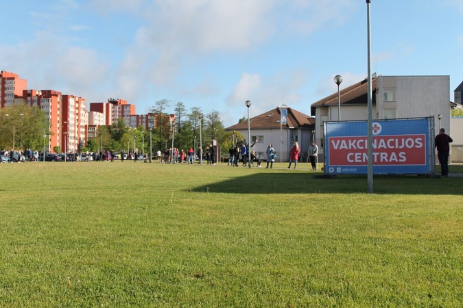 Klaipėda savaitgalį skiepytis jau kviečia gyventojus nuo 16 metų