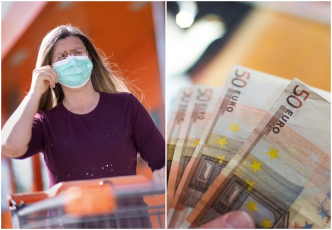 Kirtis pažeidėjams: už Kauno prekybos centre nedėvėtą kaukę – 250 eurų bauda