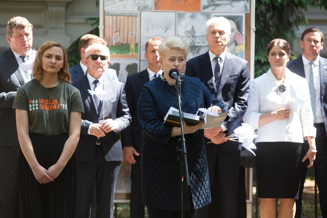 Prezidentė: Lietuva žino, ką reiškia laisvė, ką reiškia tikėti, išgyventi ir kurti