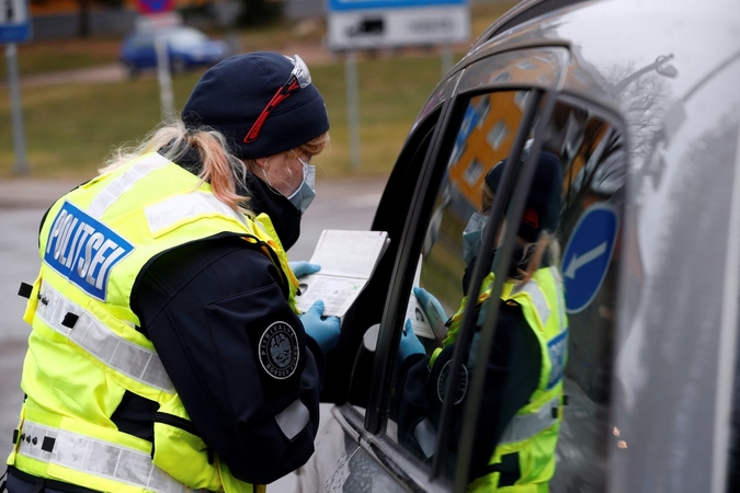 Estijoje nustatyti 575 nauji COVID-19 atvejai, šeši užsikrėtusieji mirė