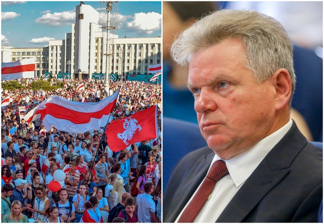 J. Narkevičius: streikai Baltarusijoje kol kas nedaro įtakos uostui, geležinkeliams