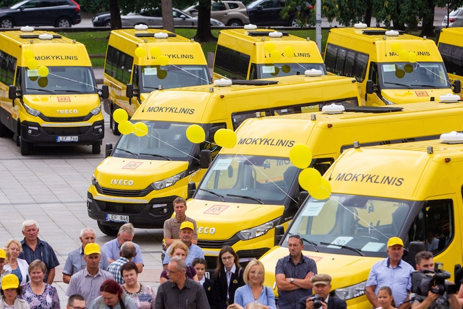 Mokyklinių autobusų Klaipėdai neskyrė