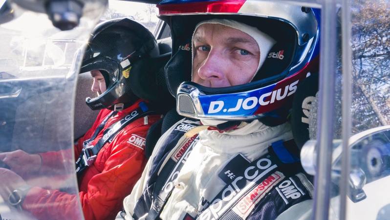 D. Jocius startuos Pasaulio ralio čempionate su WRC bolidu