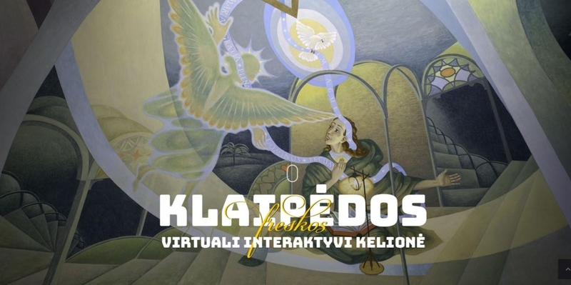 Klaipėdos freskos: virtuali interaktyvi kelionė