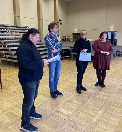 Operą „Pulko duktė“ su Klaipėdos muzikinio teatro artistais stato režisierė J.Sodytė.