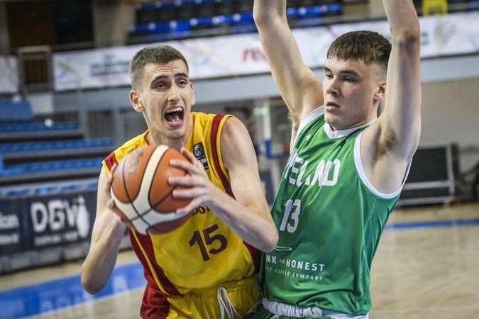 Airijos 18-mečių rinktinėje – galingas 16-mečio lietuvio žaidimas