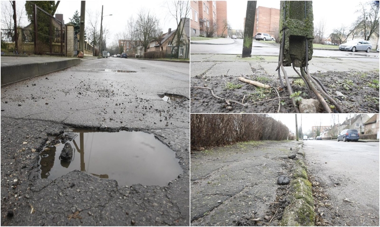 Klaipėdos gyventojai kelininkų nematė dešimtmečius: prašo tvarkyti Ąžuolų gatvę